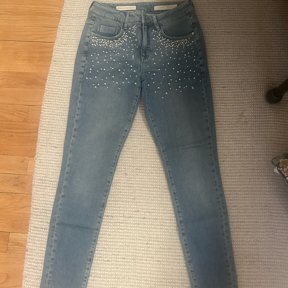 Anthropologie pearl jeans